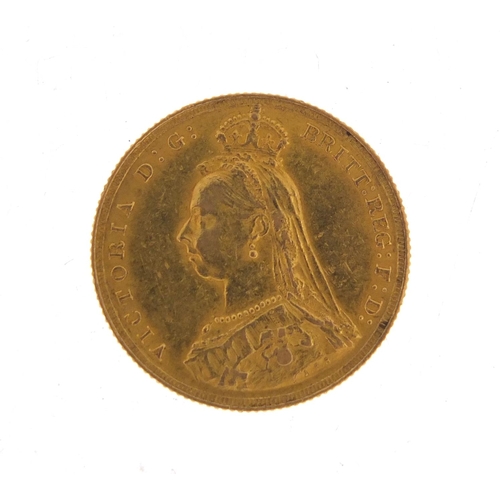289 - Queen Victoria 1887 gold sovereign
