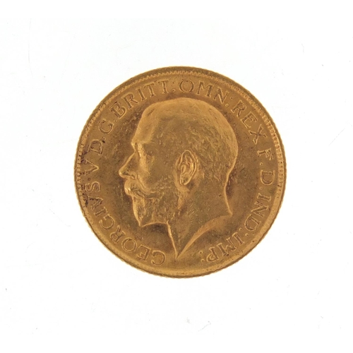 291 - George V 1911 gold sovereign