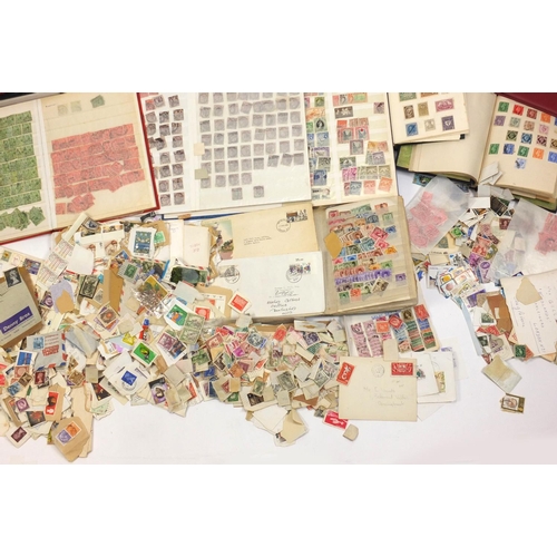 1044 - 19th century and later British and world stamps, postal history and covers, mostly arranged in album... 