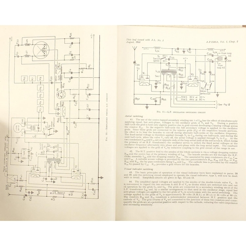 671 - British military World War II booklets relating to E W Butcher including Combined Operating Signals ... 