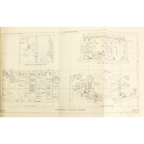 671 - British military World War II booklets relating to E W Butcher including Combined Operating Signals ... 