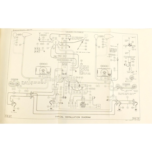 671 - British military World War II booklets relating to E W Butcher including Combined Operating Signals ... 