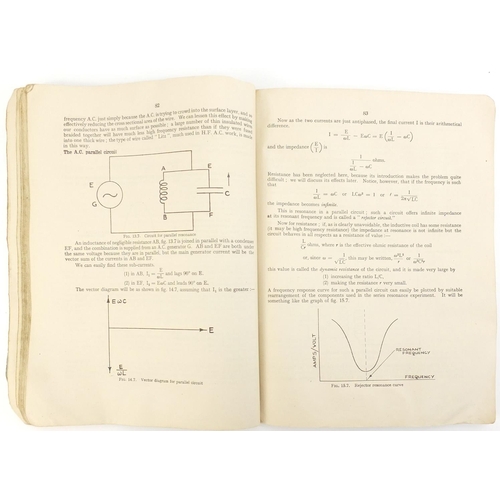 671 - British military World War II booklets relating to E W Butcher including Combined Operating Signals ... 