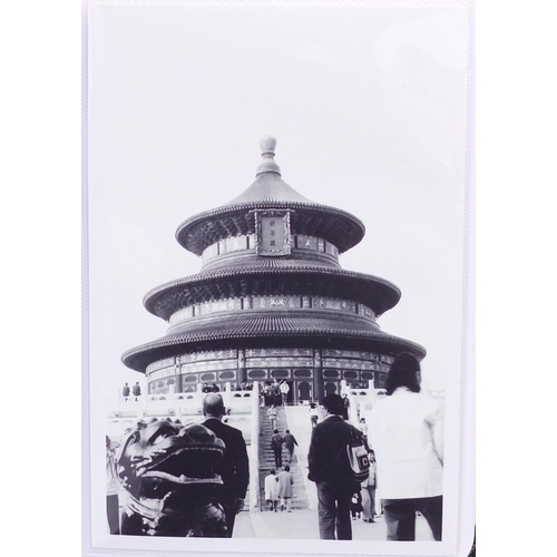 1119 - Album of Chinese black and white photographs