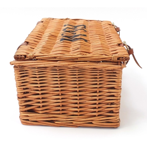 1357 - Fortnum & Mason wicker basket, 41cm wide