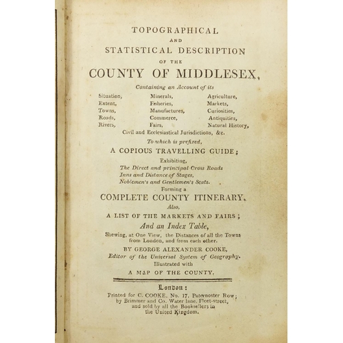 613 - Seven antiquarian hardback books, six with pull out maps/plates comprising Guy's Geographia Antiqua:... 