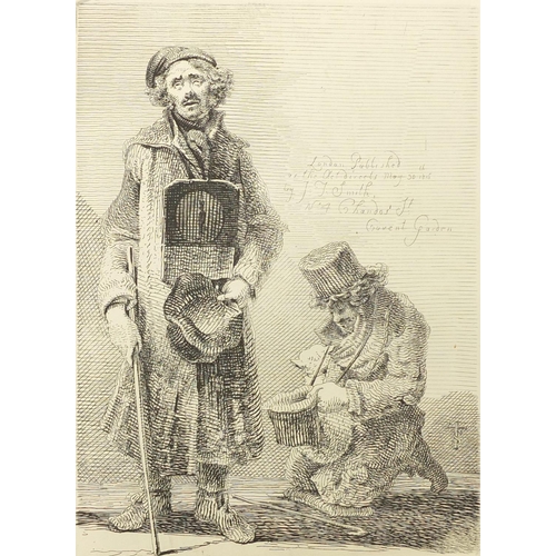 614 - Vagabondiana or Anecdotes of Mendicant Wanderers Through the Streets of London by John Thomas Smith,... 