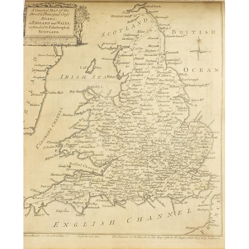 611 - Kitchin's Post-Chaise Companion through England and Wales Containing all the Ancient and New  Additi... 