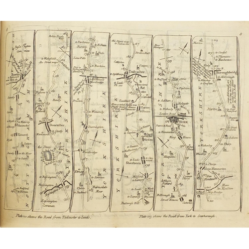 611 - Kitchin's Post-Chaise Companion through England and Wales Containing all the Ancient and New  Additi... 