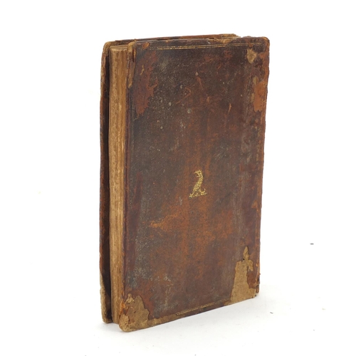 649 - Remarkable Antiquities of the City of Exeter by Richard & Samuel Izacke, early 18th century leather ... 