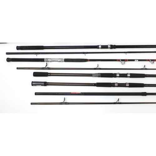 1377 - Group of fresh water and sea fishing rods