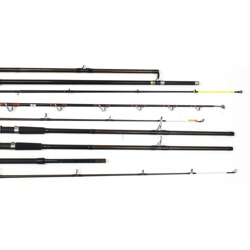 1377 - Group of fresh water and sea fishing rods