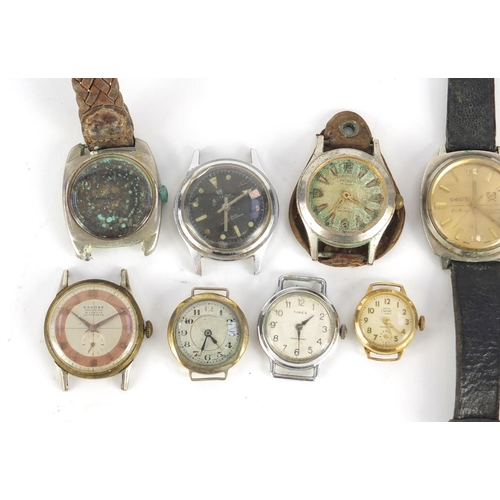 1352 - Vintage wristwatches including Burgana watch, Bakobe, Posoh and Omnta