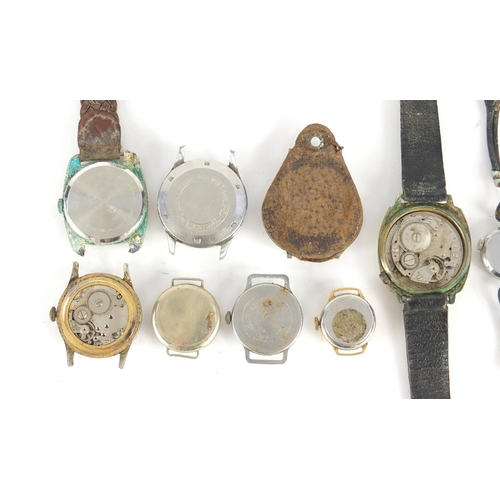 1352 - Vintage wristwatches including Burgana watch, Bakobe, Posoh and Omnta