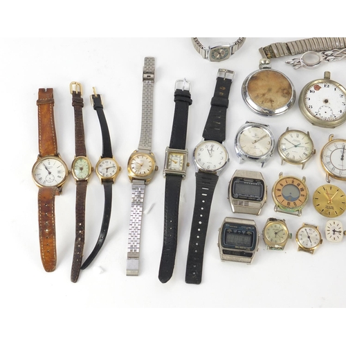 1354 - Collection of vintage and later wristwatches