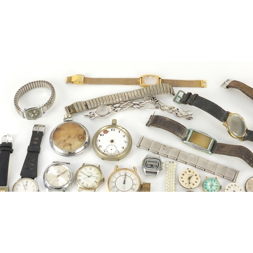 1354 - Collection of vintage and later wristwatches