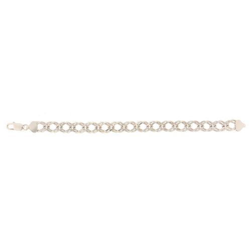 730 - Silver multi link bracelet, 20cm in length, 19.2g