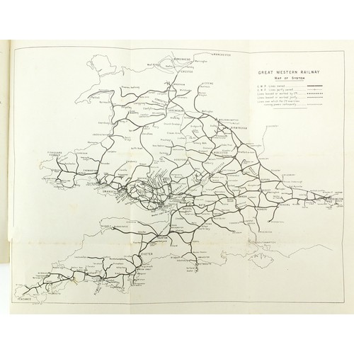 1563 - The Railway Year Book for 1925 with fold out maps