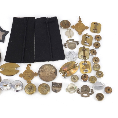 604 - St John Ambulance memorabilia including badges, buttons and cloth patches