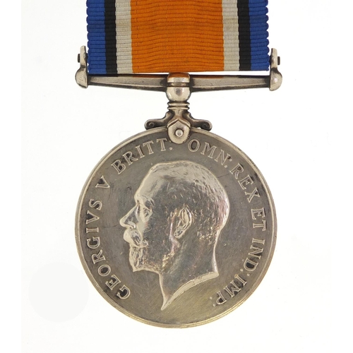 203 - British military World War I 1914-18 war medal awarded to prisoner of war T.Z.4731O.H.SMITH.P.O.R.0.... 