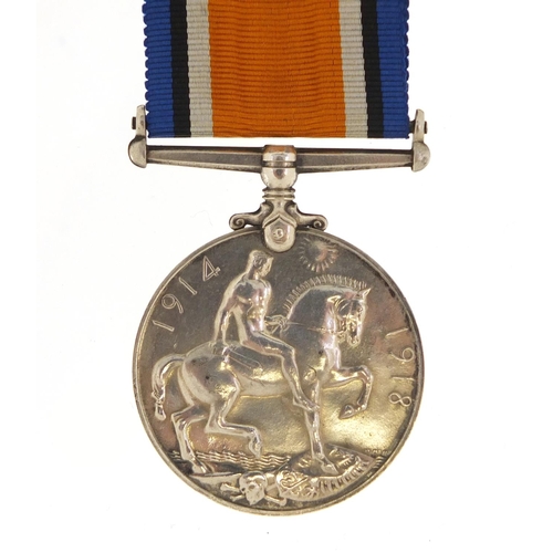 203 - British military World War I 1914-18 war medal awarded to prisoner of war T.Z.4731O.H.SMITH.P.O.R.0.... 