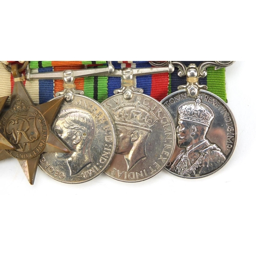 51 - British military six medal group relating to H D Prior of the Royal Sussex Regiment comprising Milit... 