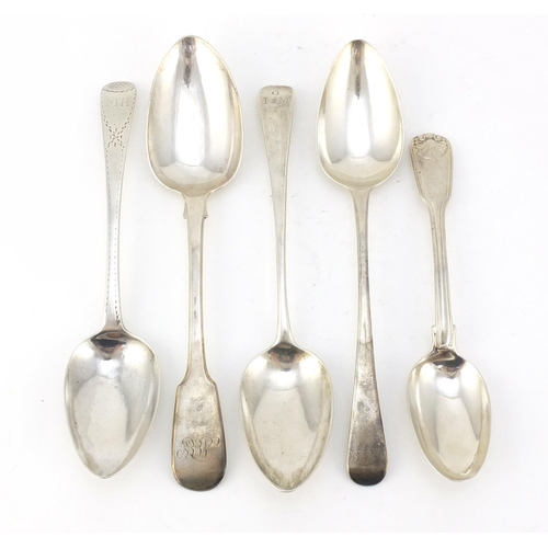 226 - Modernist Danish 830S silver spoon by Georg Jensen, Guardian stamp 1926, 16.5cm in length, 41.4g