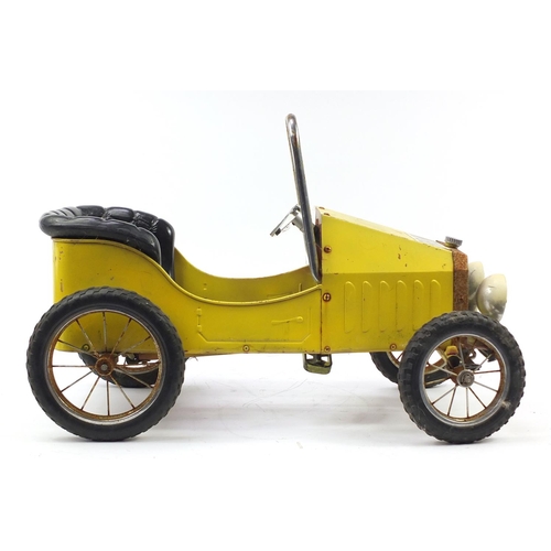 574 - Brum tinplate child's pedal car, 80cm in length