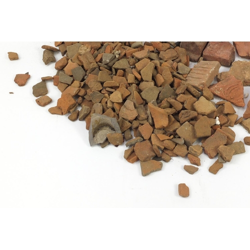 1770 - Collection of Roman Etruscan and medieval pottery fragments