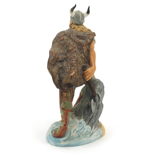 484 - Royal Doulton Viking with matt glaze, HN2375, 23cm high