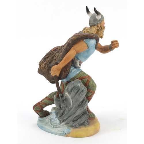 484 - Royal Doulton Viking with matt glaze, HN2375, 23cm high