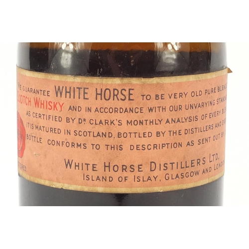 78 - Bottle of 1937 White Horse whisky, numbered L1440097