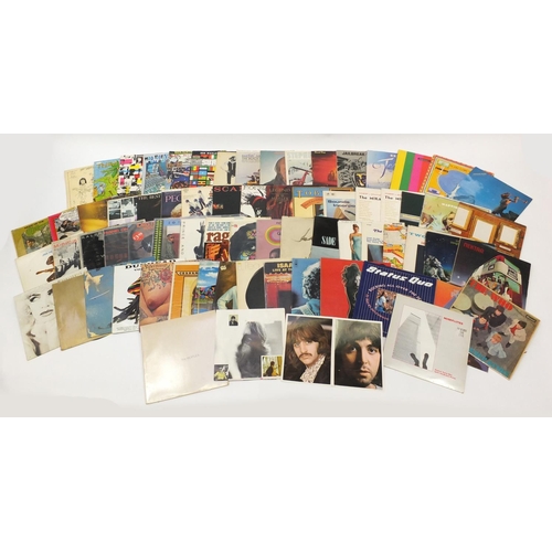 2020 - Vinyl LP's including The Who, My Generation, The Beatles White Album with photograph and poster, Sio... 