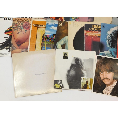 2020 - Vinyl LP's including The Who, My Generation, The Beatles White Album with photograph and poster, Sio... 