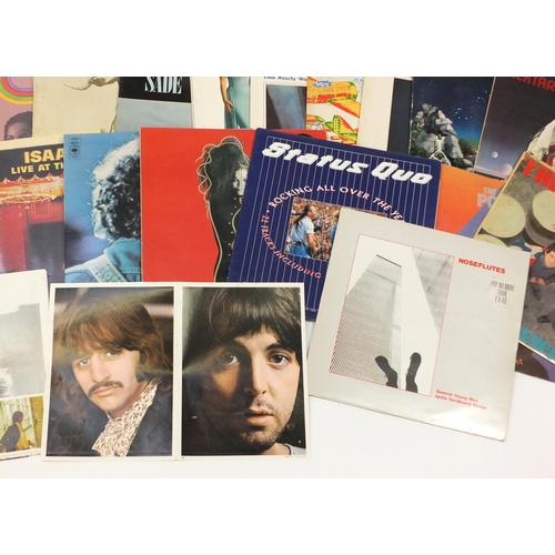 2020 - Vinyl LP's including The Who, My Generation, The Beatles White Album with photograph and poster, Sio... 