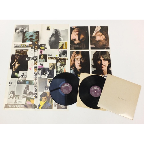 2020 - Vinyl LP's including The Who, My Generation, The Beatles White Album with photograph and poster, Sio... 