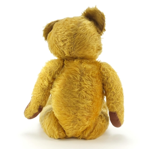 747 - Vintage teddy bear with articulated limbs, 50cm high