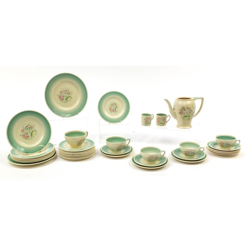 184 - Susie Cooper teaware including trios