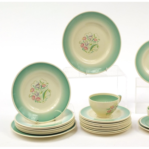 184 - Susie Cooper teaware including trios