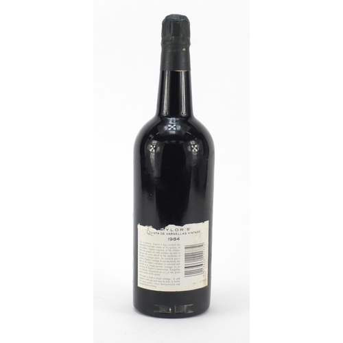 172 - Bottle of 1984 Taylor's vintage port bottled 1986