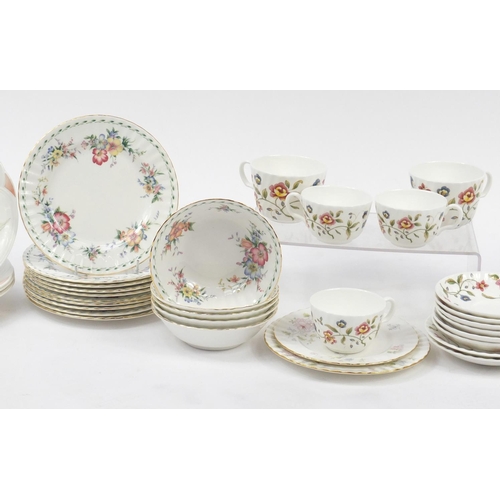 1615 - Dinner and teawares including Minton Tapestry, Spring Bouquet and Royal Albert