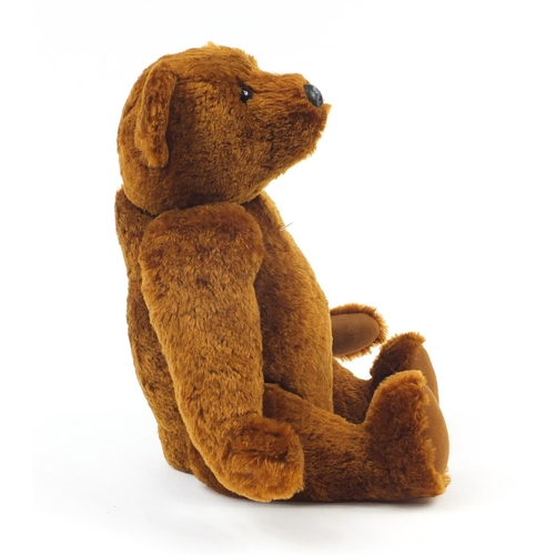 749 - Large Steiff limited edition PB55 teddy bear with articulated limbs and paperwork, 61cm high