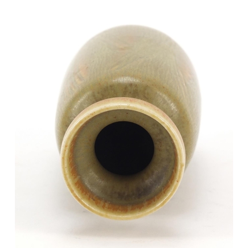 67 - Saxbo, Danish stoneware vase numbered 108, 17cm high