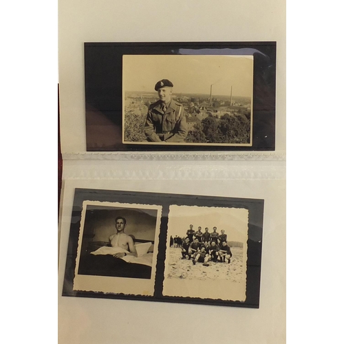 1265 - Early 20th century and later black and white photographs and postcards, mostly military including so... 