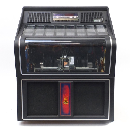 1502 - Retro NSM juke box model City-O, 110cm H x 95cm W x 61cm D