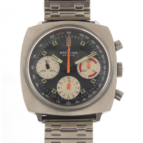 2331 - Breitling 814, vintage gentlemen's manual chronograph wristwatch, the case numbered 1274496, 38mm wi... 