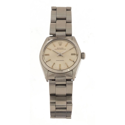 2379 - Rolex Speed King, gentlemen's Oyster Precision manual wristwatch with box and paperwork, the case 30... 