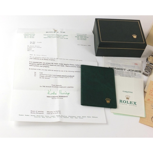 2379 - Rolex Speed King, gentlemen's Oyster Precision manual wristwatch with box and paperwork, the case 30... 