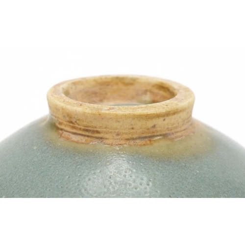 512 - Chinese stoneware Jun type bowl, 9.5cm in diameter