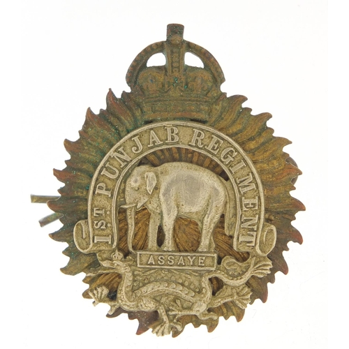 2045 - Military interest First Punjab Regiment cap badge